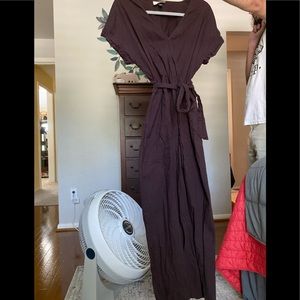 Universal Threads Brown Wide Leg Jumpsuit